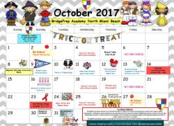October Calendar